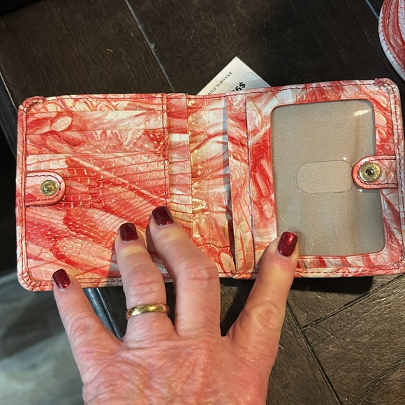 NWT Brahmin Fiora Flamingo SET tote and wallet - Picture 9 of 10